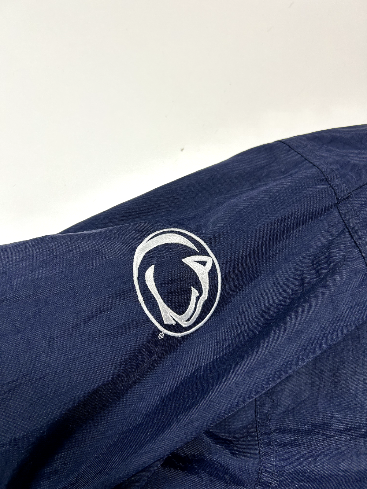 Vintage 90s Penn State Nittany Lions NCAA Champion Nylon Pullover Jacket Size XXL