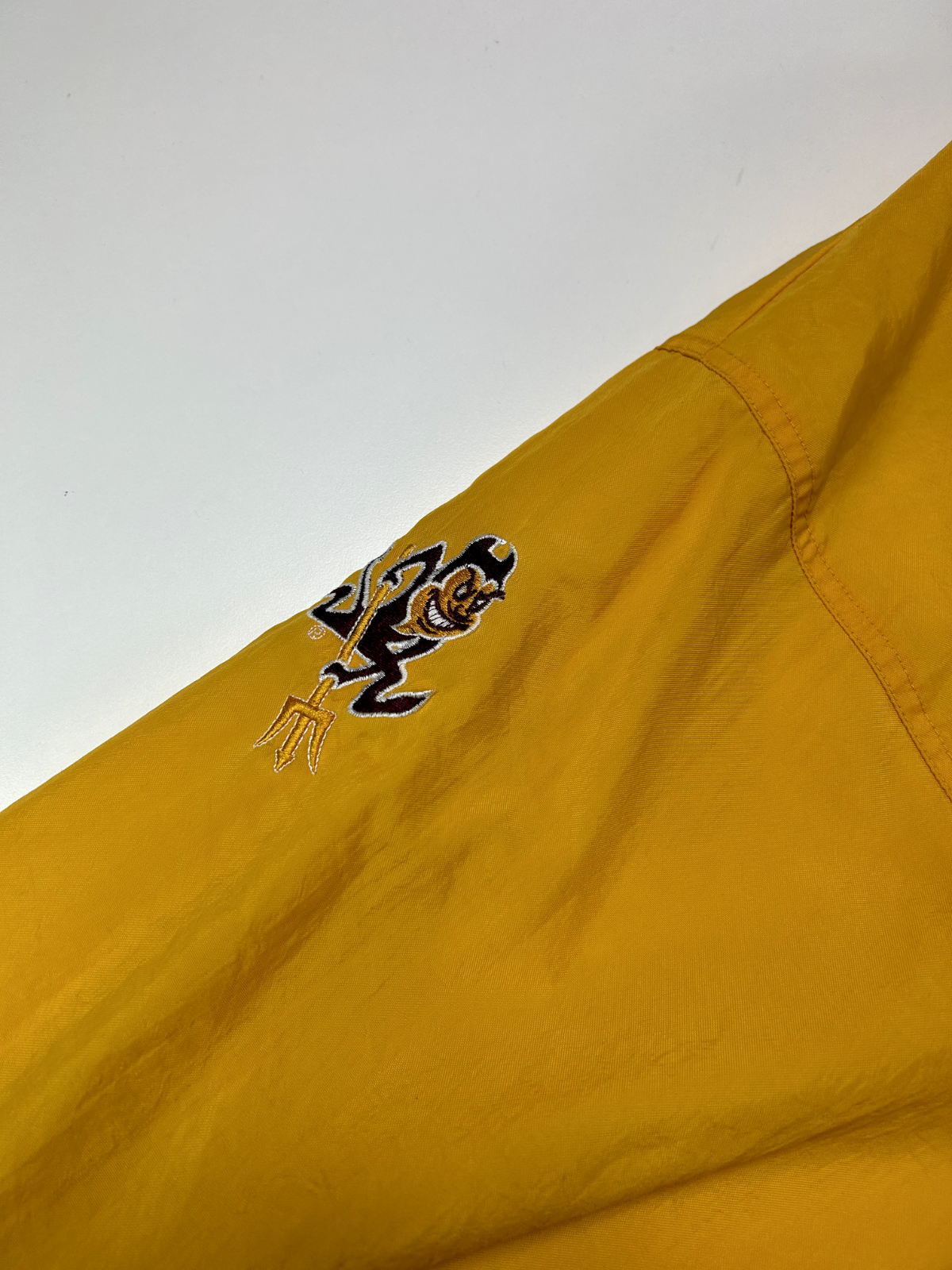 Vintage 90s Arizona State Sundevils NCAA Champion Nylon Pullover Jacket Size XL