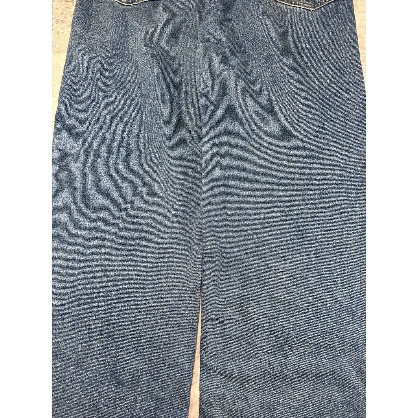 Carhartt Relaxed Fit Medium Wash Denim Workwear Pants Size 40