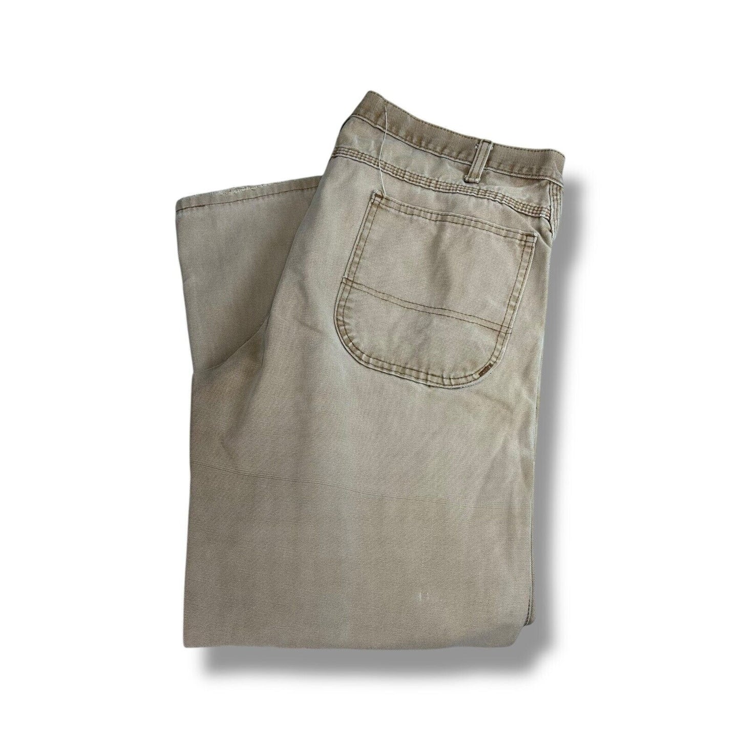 Vintage Dickies Faded Canvas Workwear Pants Size 37 Beige