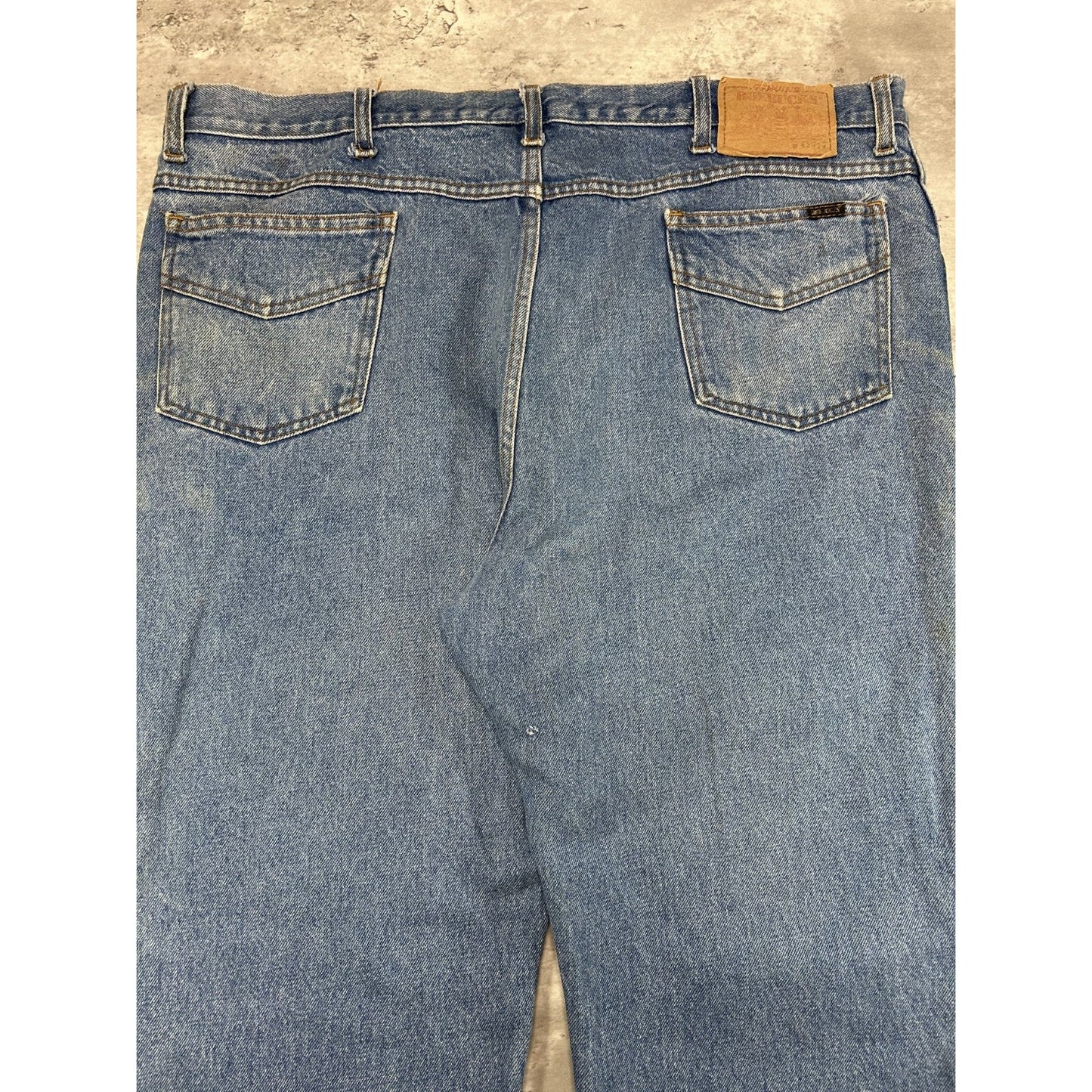 Vintage 60s/70s Roebucks Light Wash Denim Pants Size 40
