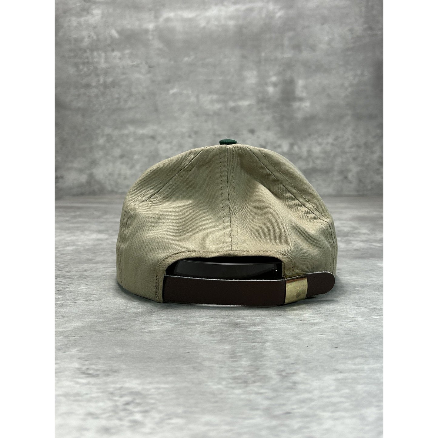 Vintage 90s Scattrack Heavy Machinery Graphic Spellout Strapback Hat OSFA