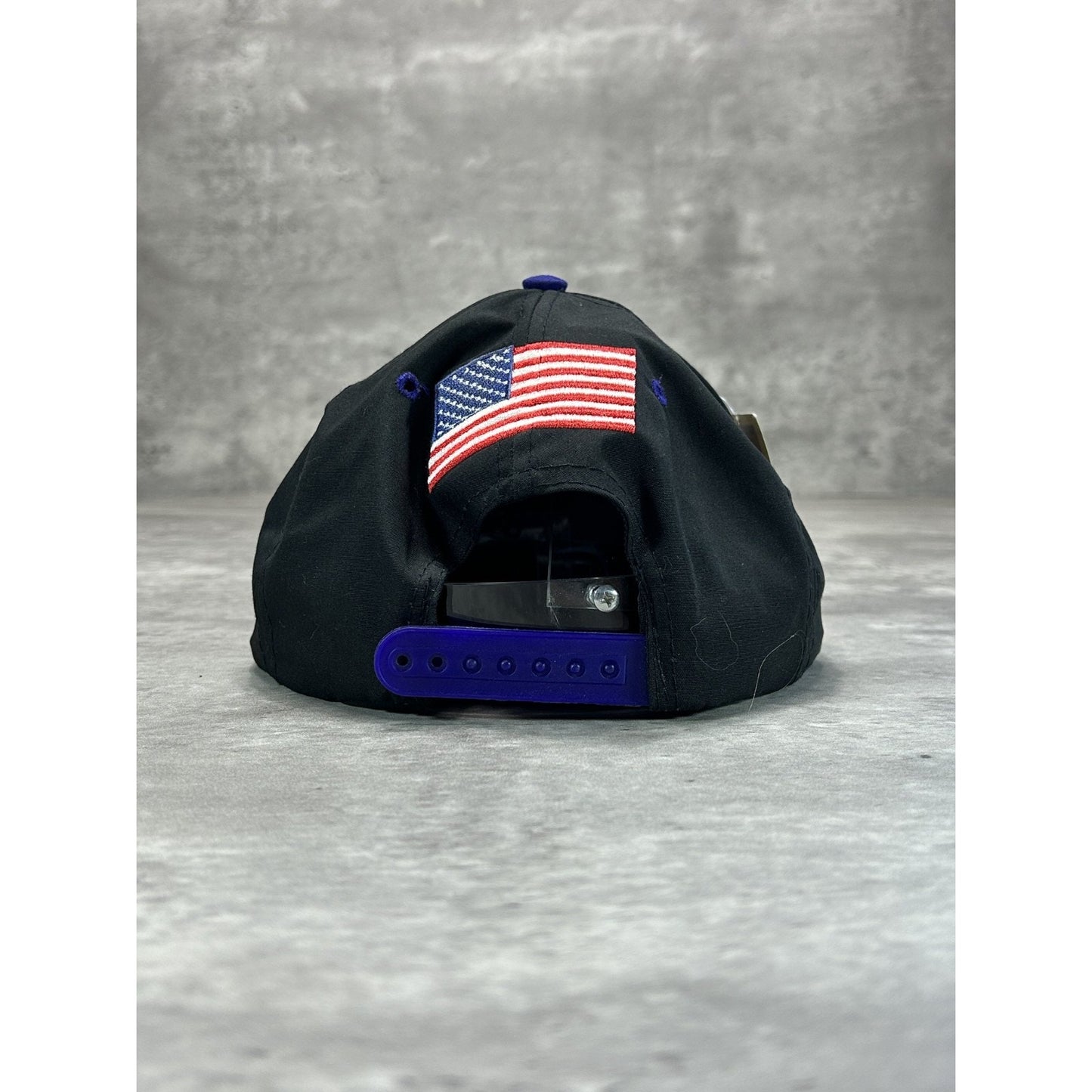 Vintage 1996 Atlanta Olympics Embroidered Logo Snapback Hat OSFA Black