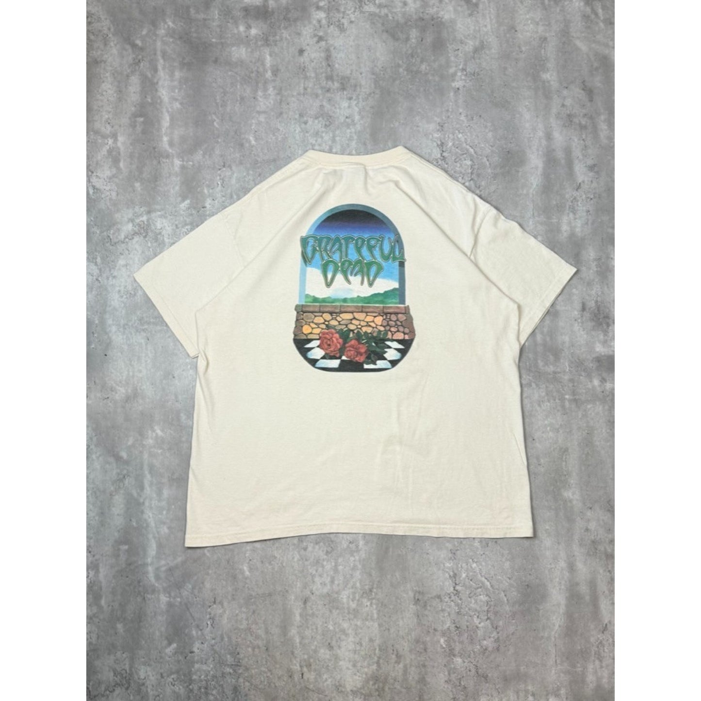 Vintage 2003 Grateful Dead Skeleton Jester Rock Music Band T-Shirt Size XL