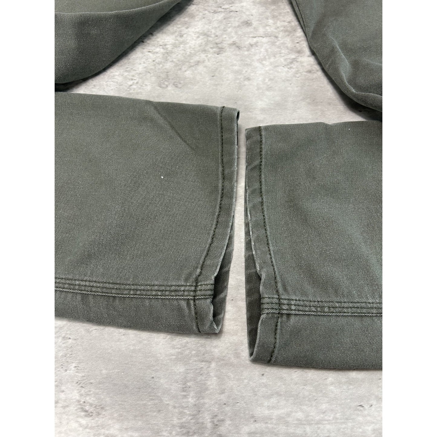 Dickies Flex Canvas Workwear Carpenter Pants Size 32 Green