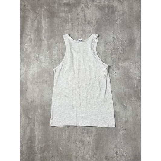 Vintage 1992 Hamilton Skyhawks Basketball Graphic Sleeveless T-Shirt Size Small