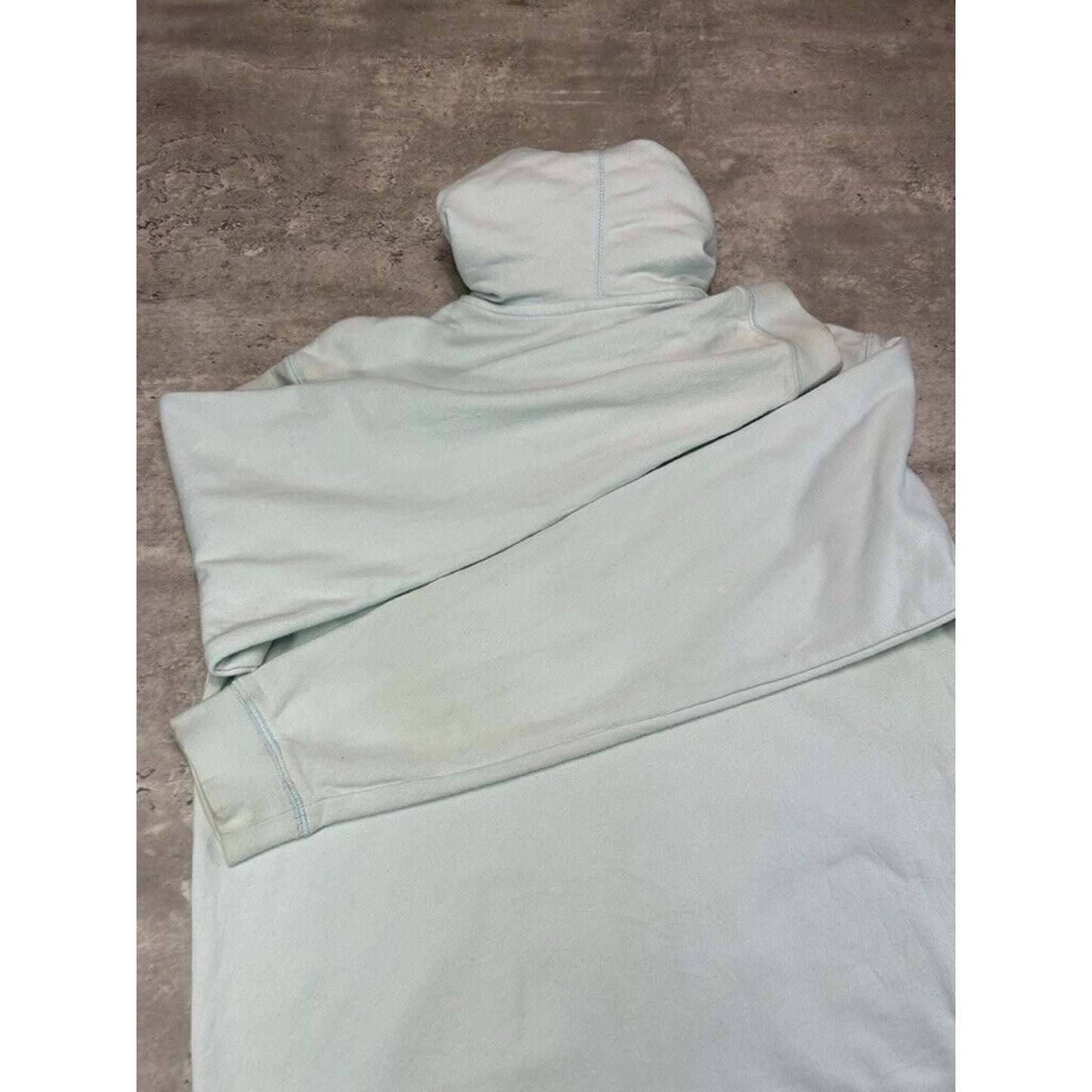 Vintage Womens Nike Tonal Embroidered Swoosh Full Zip Hooded Sweatshirt Size XL