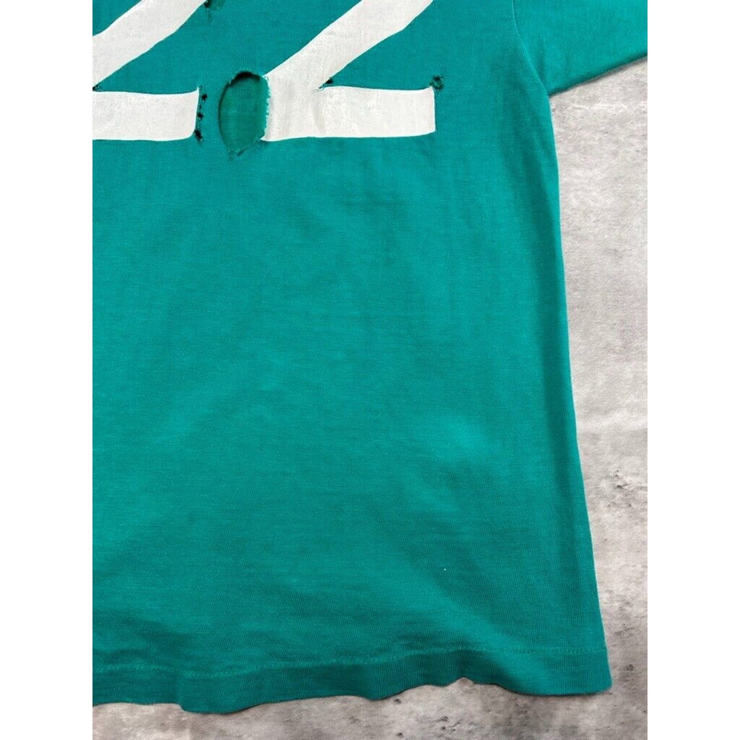 Vintage 1970s Belmont Jr C Arc Spell Out Collegiate Champion Jersey Size Medium