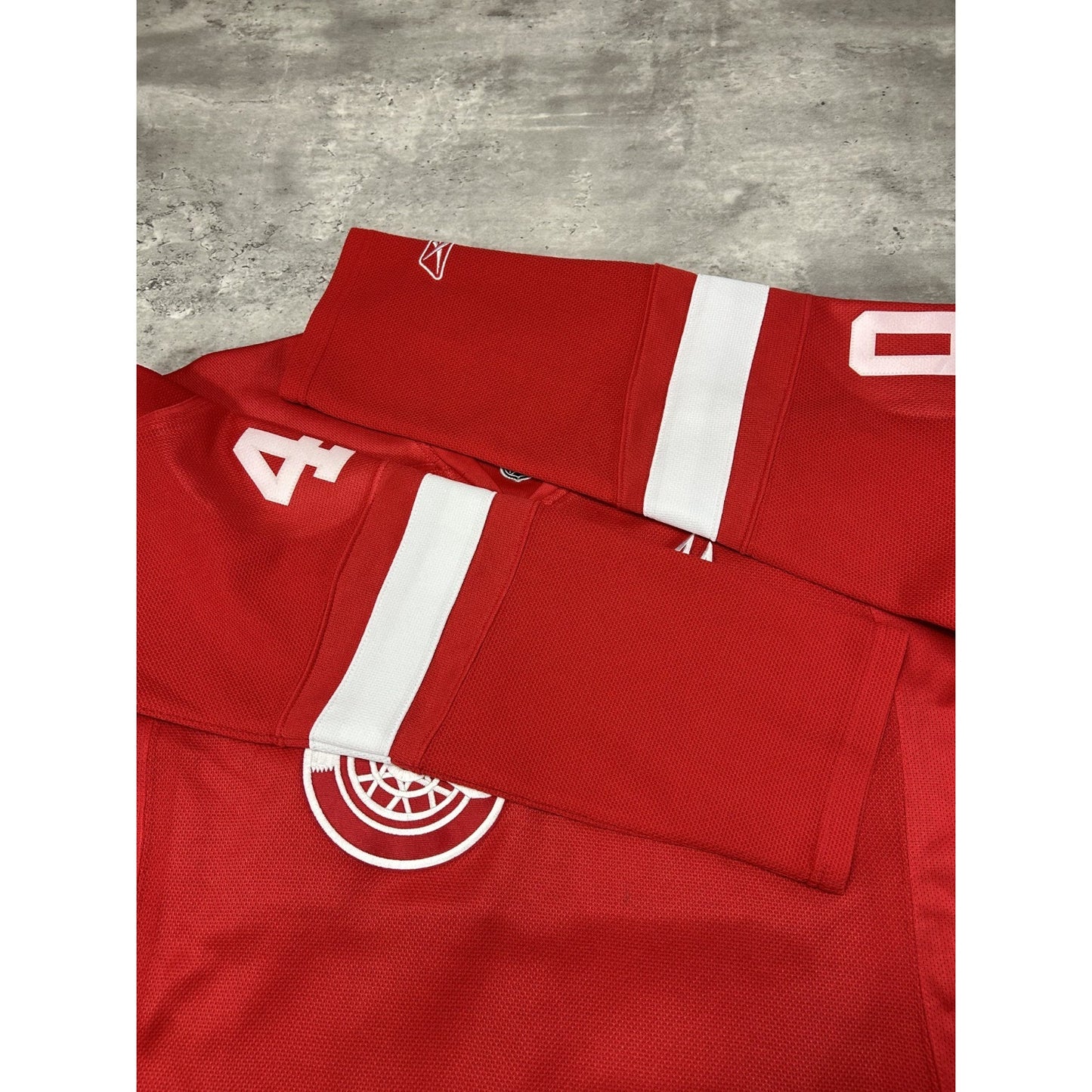 Vintage Womens Henrik Zetterberg #40 Detroit Red Wings NHL Jersey Size XL Red