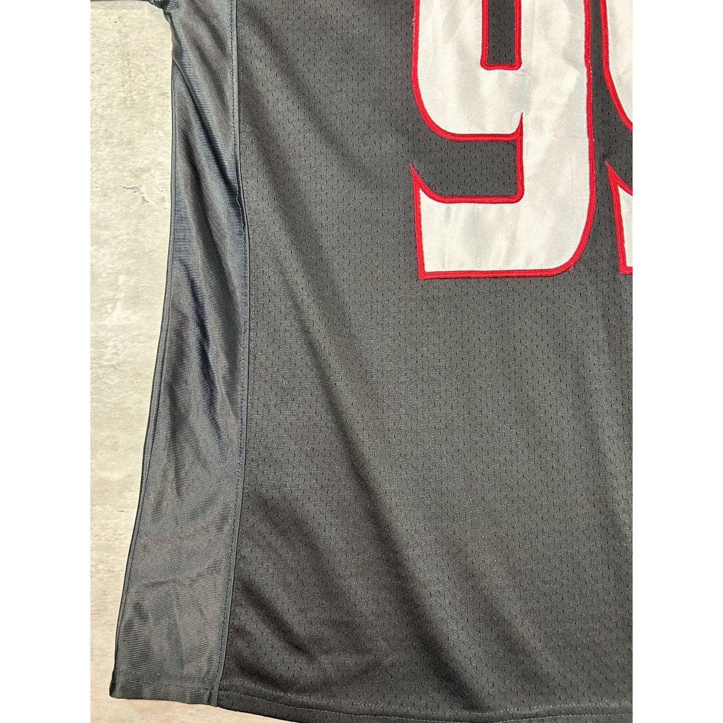 Vintage Y2K Big Daddy #99 Stitched Football Jersey Size XL Black