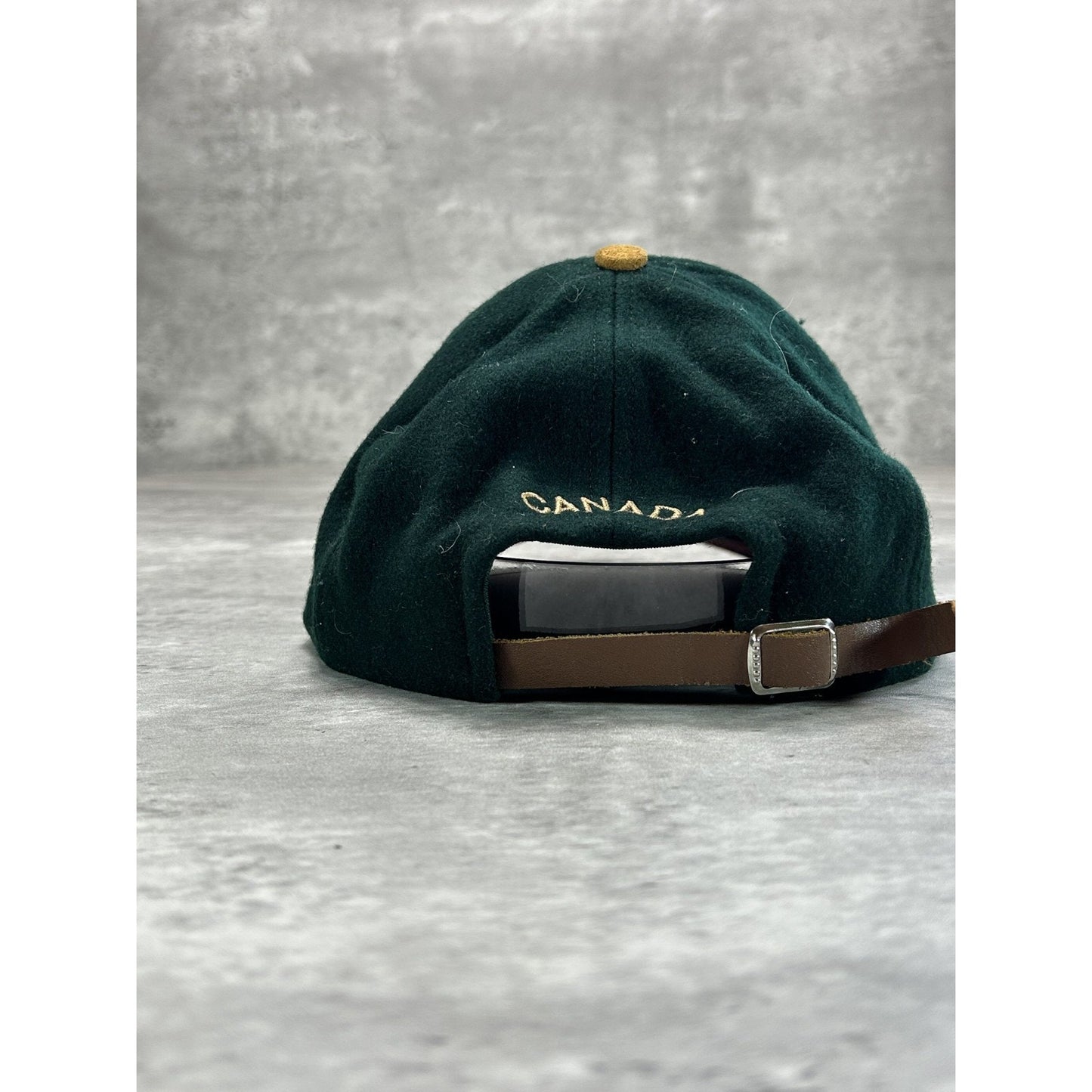Vintage 1994 Lillehammer Canada Olympics Embroidered Logo Strapback Hat OSFA