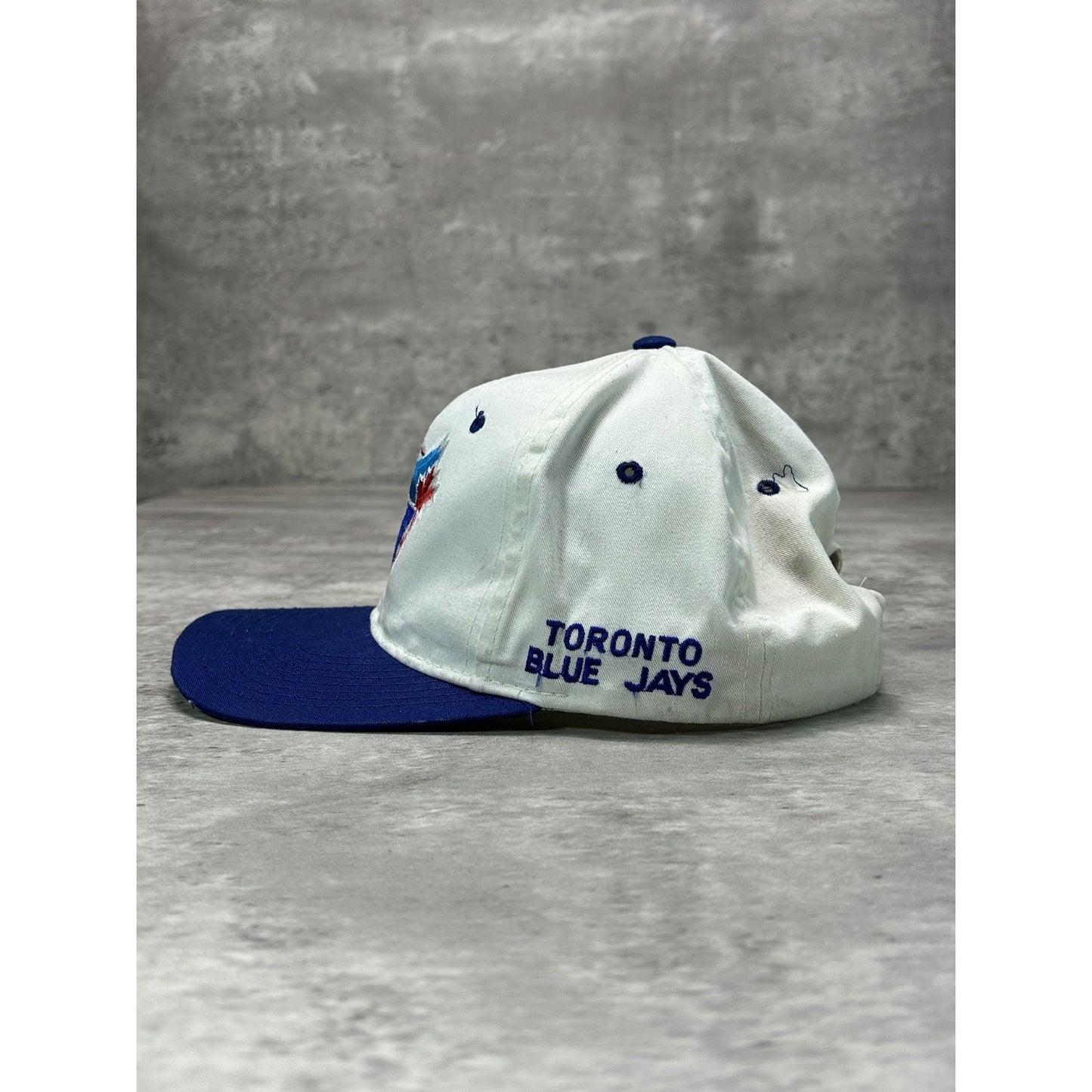 Vintage Toronto Blue Jays MLB Embroidered Logo Baseball Strapback Hat OSFA