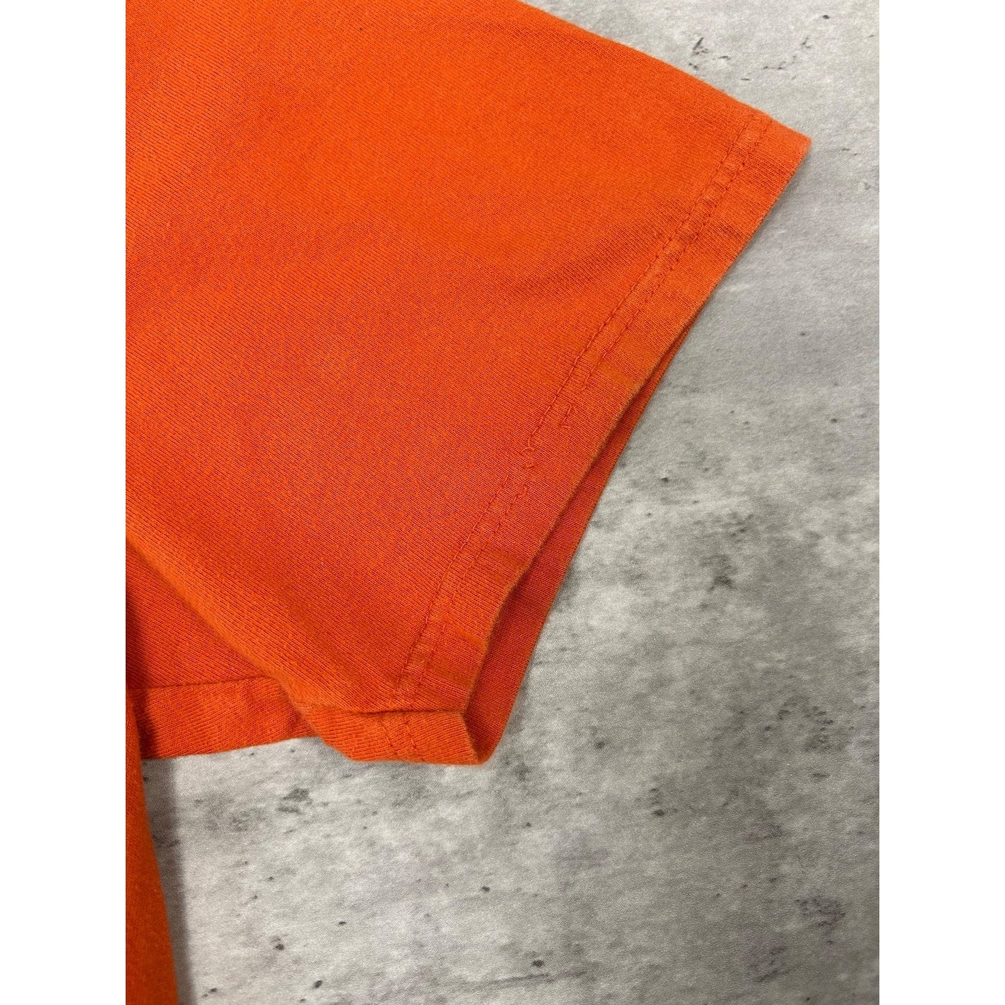 Harley Davidson Bad To The Chrome Motorcycle T-Shirt Size XL Orange