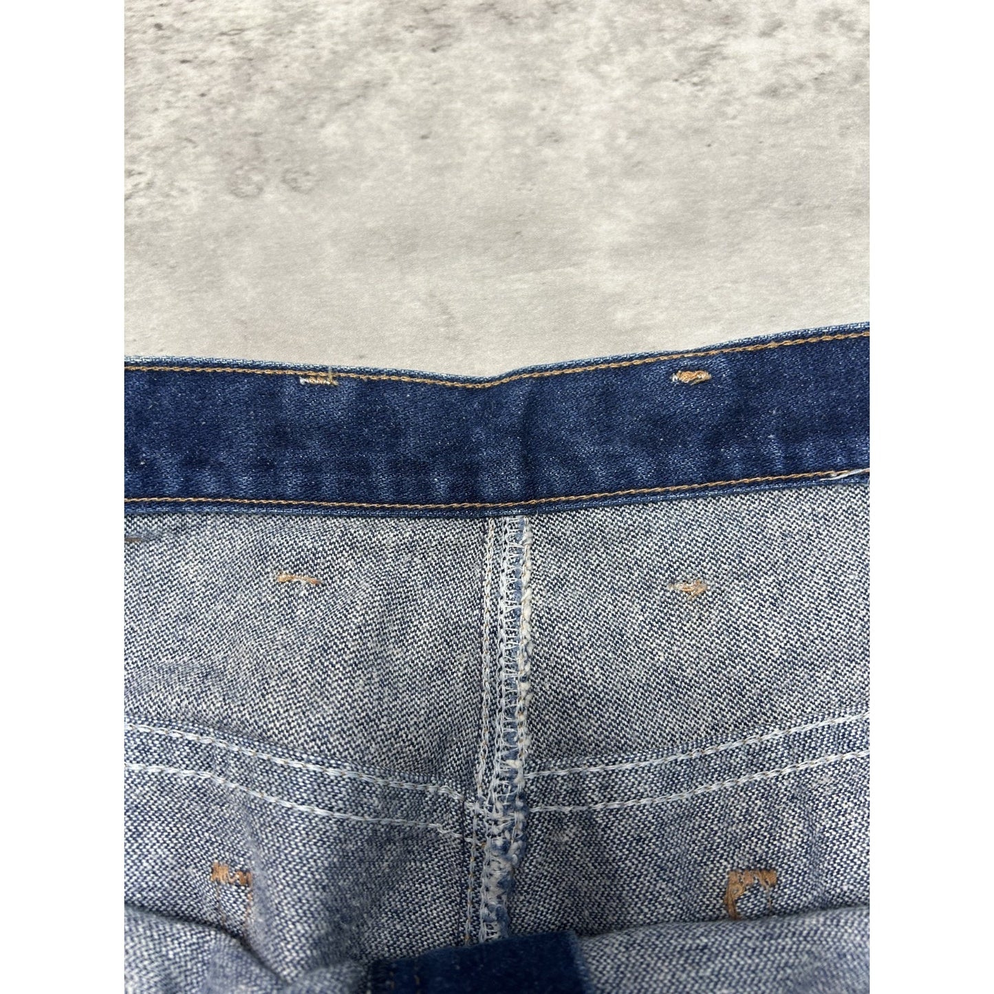 Vintage 70s/80s Wranglers Dark Wash Western Style Denim Pants Size 34