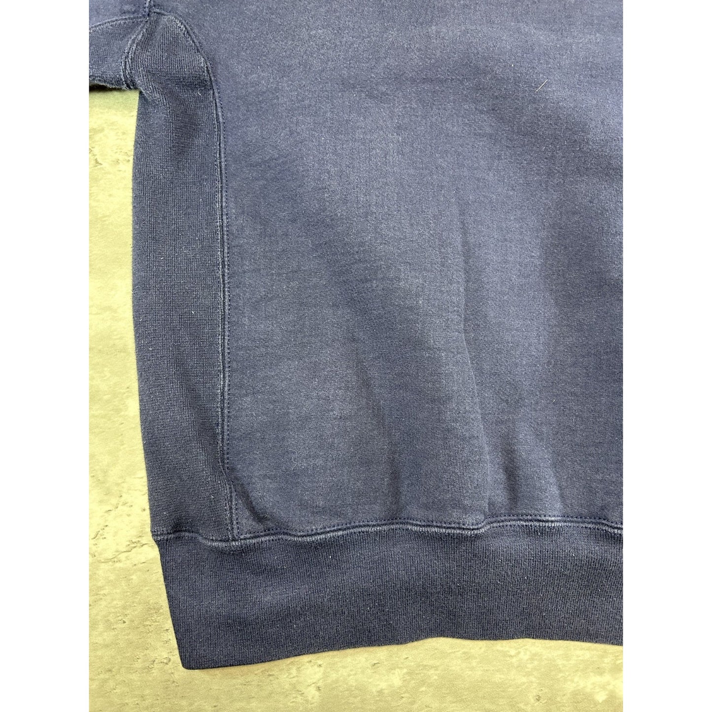 Vintage 90s Russell Athletic Embroidered Spellout Crewneck Sweatshirt Sz Medium
