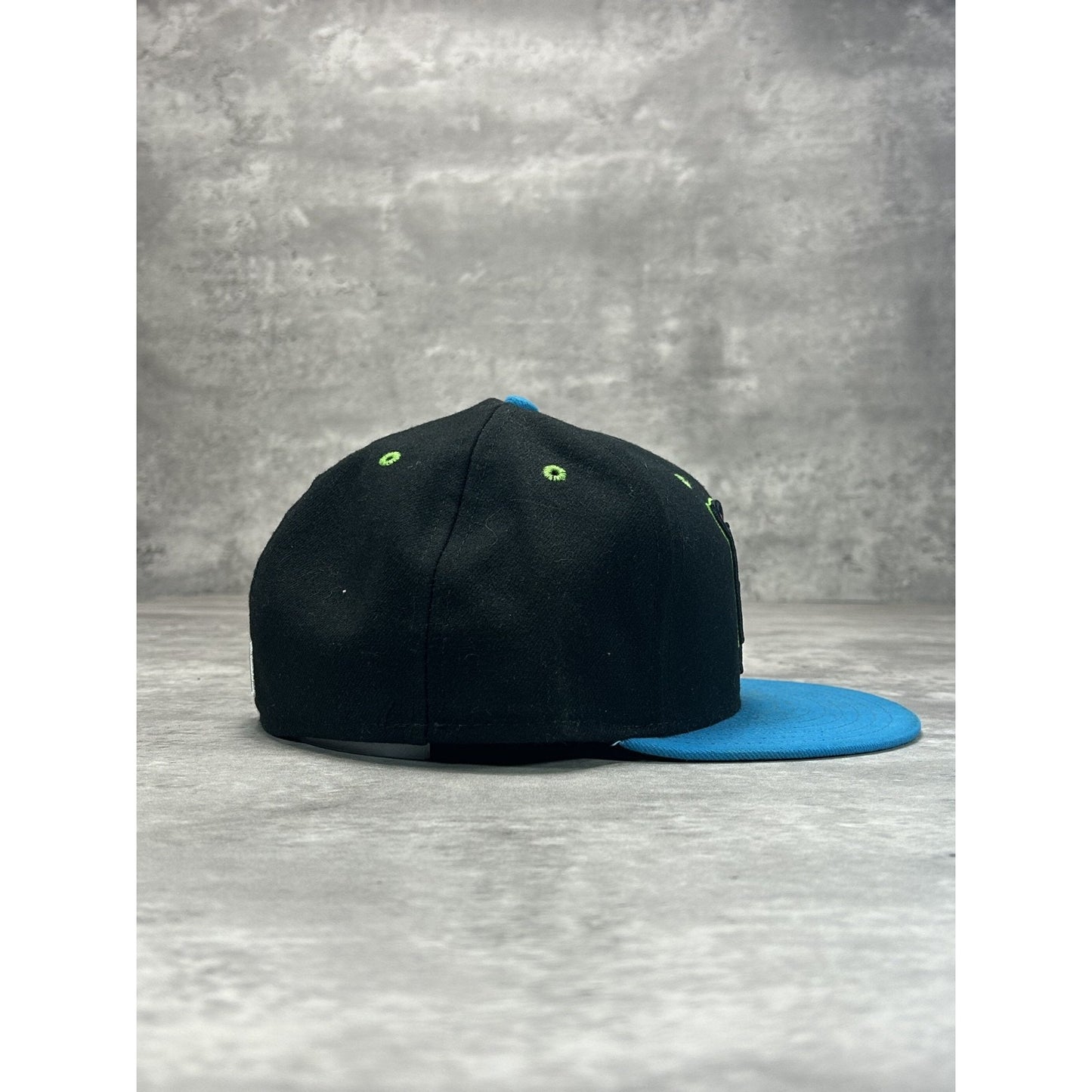 Pensacola Blue Wahoos MiLB Embroidered Logo Baseball Fitted Hat 7 1/2