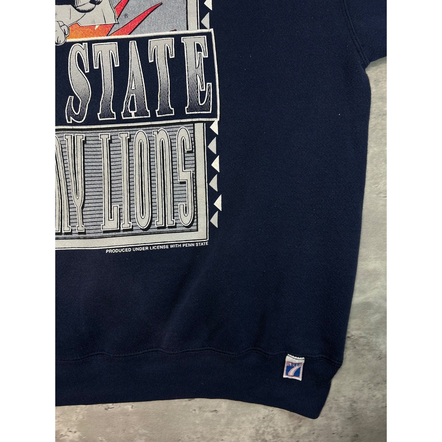 Vintage 90s Penn State Nittany Lions NCAA Graphic Sweatshirt Size XL