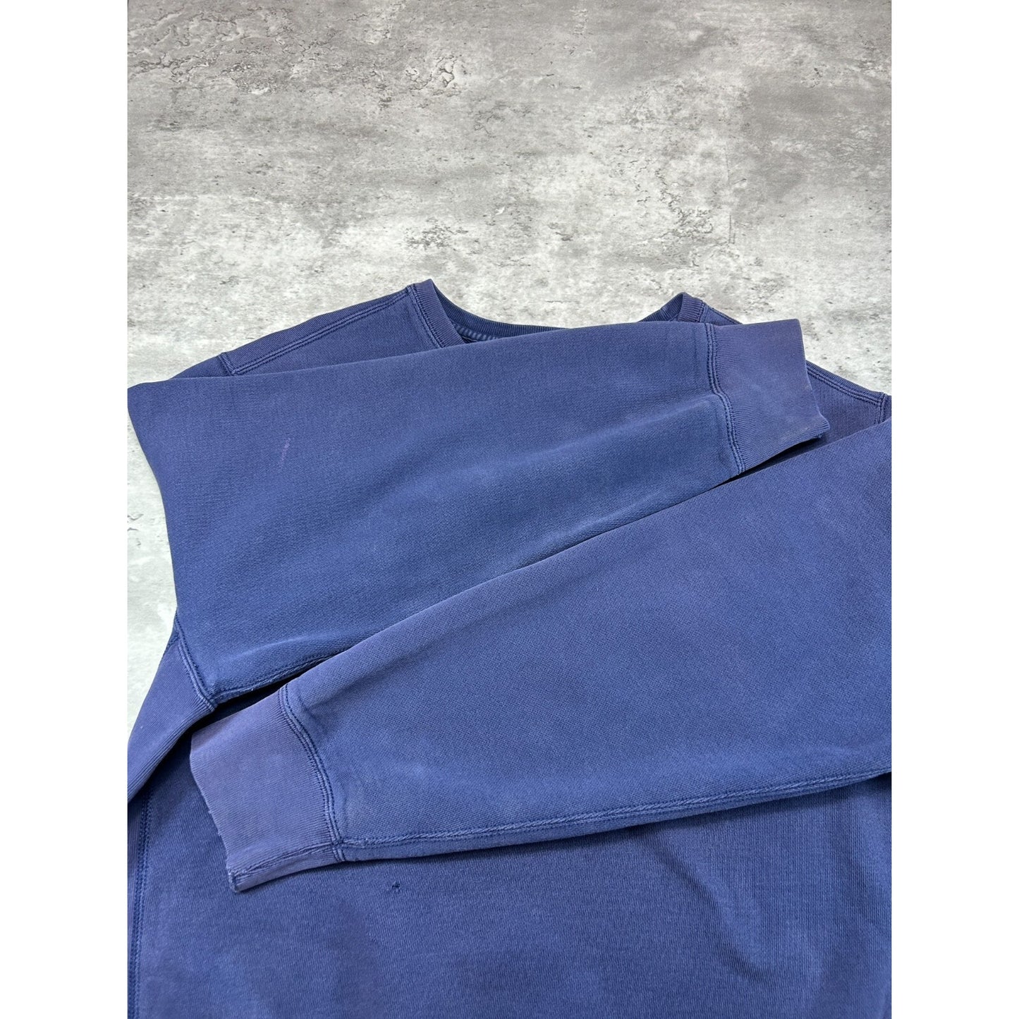 Vintage 90s Polo Ralph Lauren Embroidered Pony Pullover Sweatshirt Size XL Blue