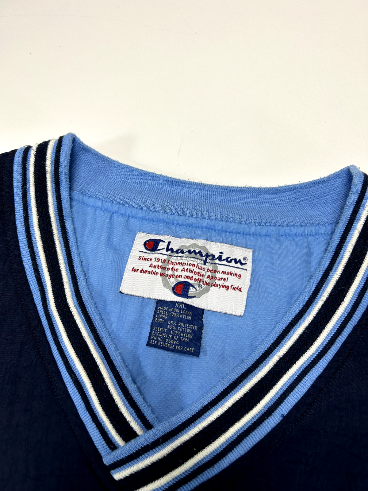Vintage 90s Penn State Nittany Lions NCAA Champion Nylon Pullover Jacket Size XXL
