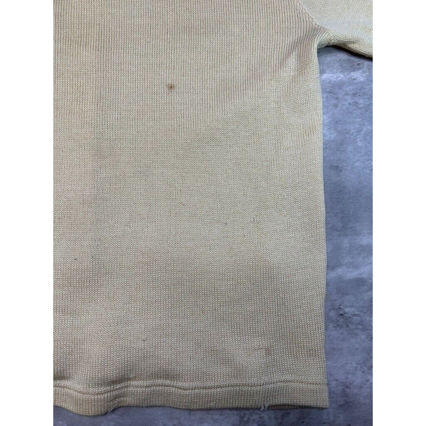 Vintage 1955 Georgian Bay SR Football Champs Cardigan Knit Sweater Size Large