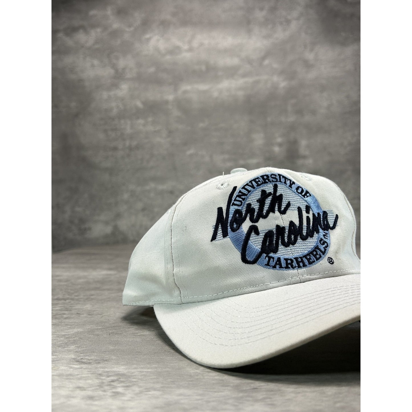 Vintage 90s North Carolina NCAA Embroidered Spellout Snapback Hat OSFA