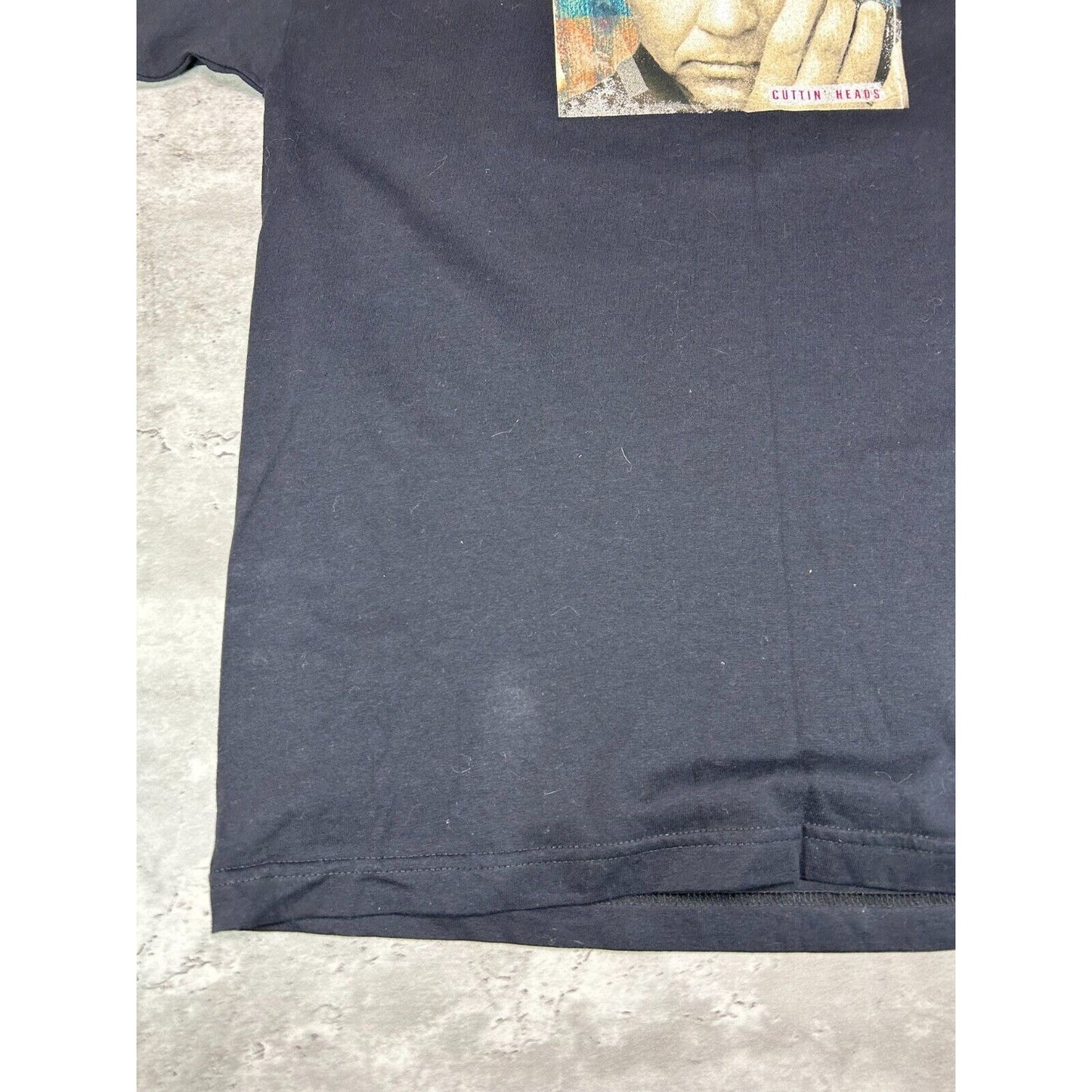 Vintage 2001 John Mellencamp Cuttin Heads Rock Music Tour T-Shirt Size Large