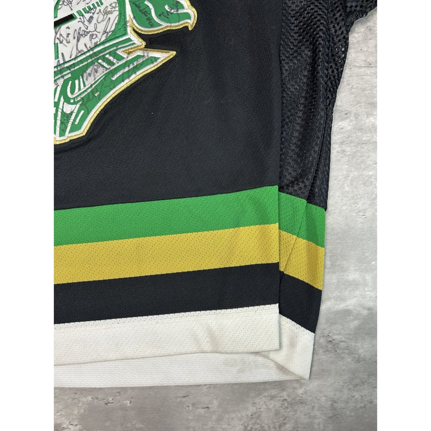 Vintage London Knights OHL Stitched CCM Hockey Jersey Size Large Black