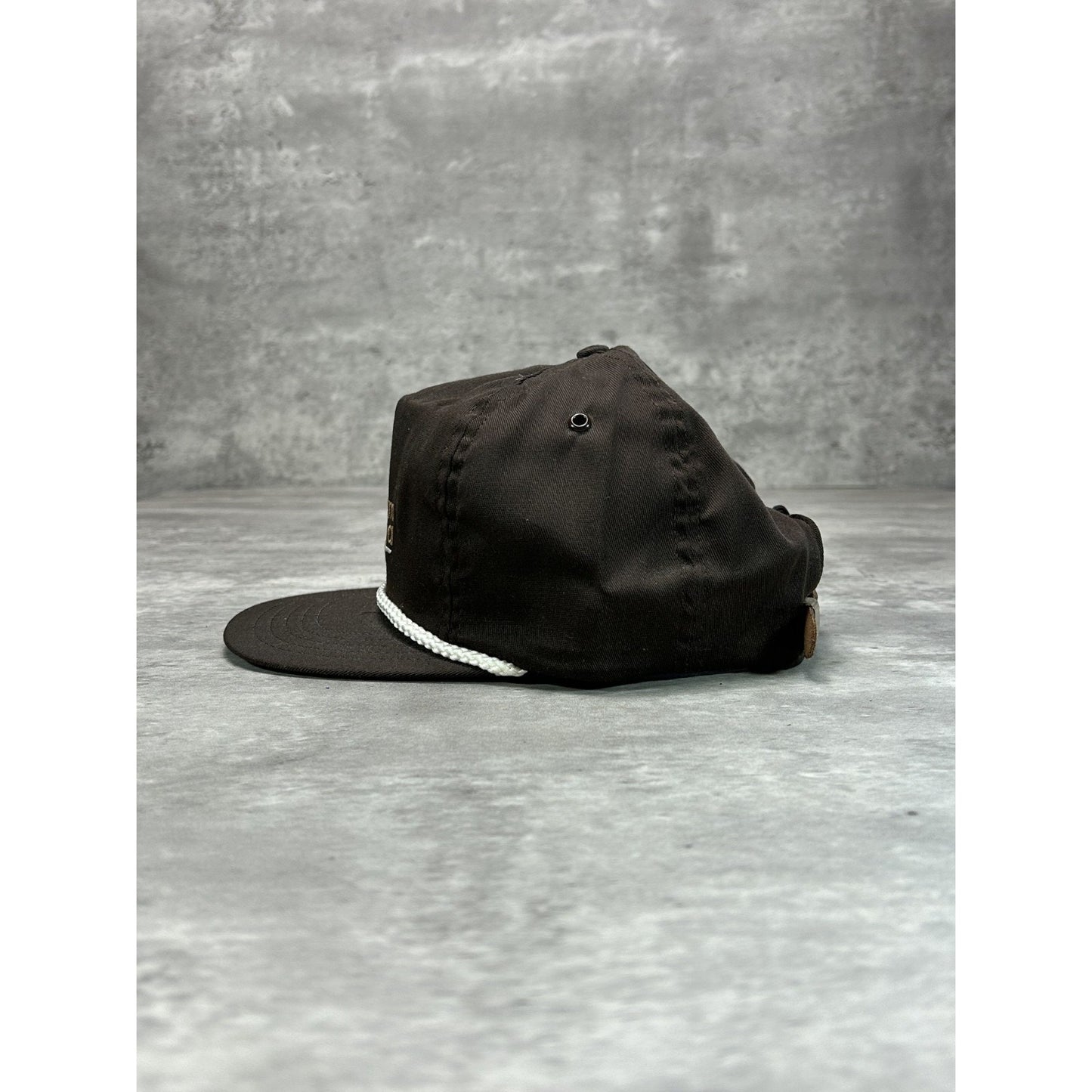 Vintage Team Amana Embroidered Spellout Strapback Hat OSFA