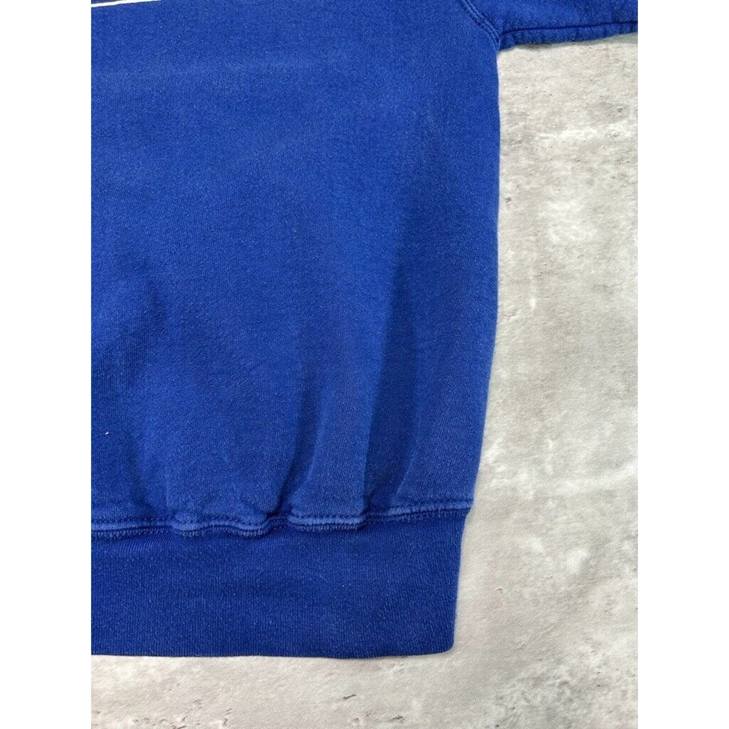 Vintage 90s New York Rangers NHL Graphic Spell Out Hockey Sweatshirt Size Medium