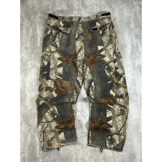 Vintage Realtree Hardwoods Camo Hunting Cargo Pants Size 41