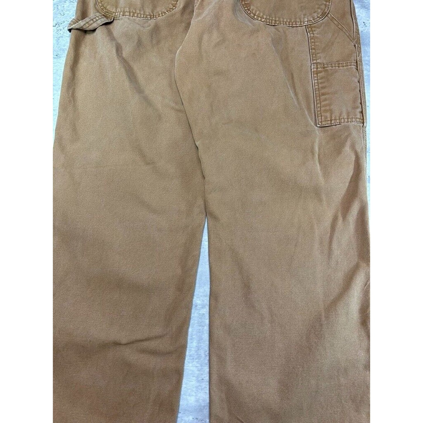Vintage Dickies Canvas Workwear Carpenter Pants Size 38 Beige