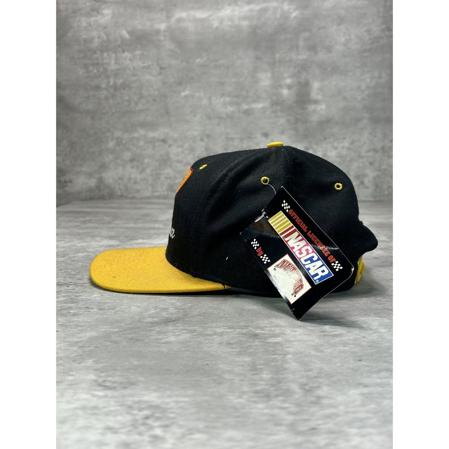 Vintage 90s Rusty Wallace #2 Embroidered Spellout Nascar Snapback Hat OSFA