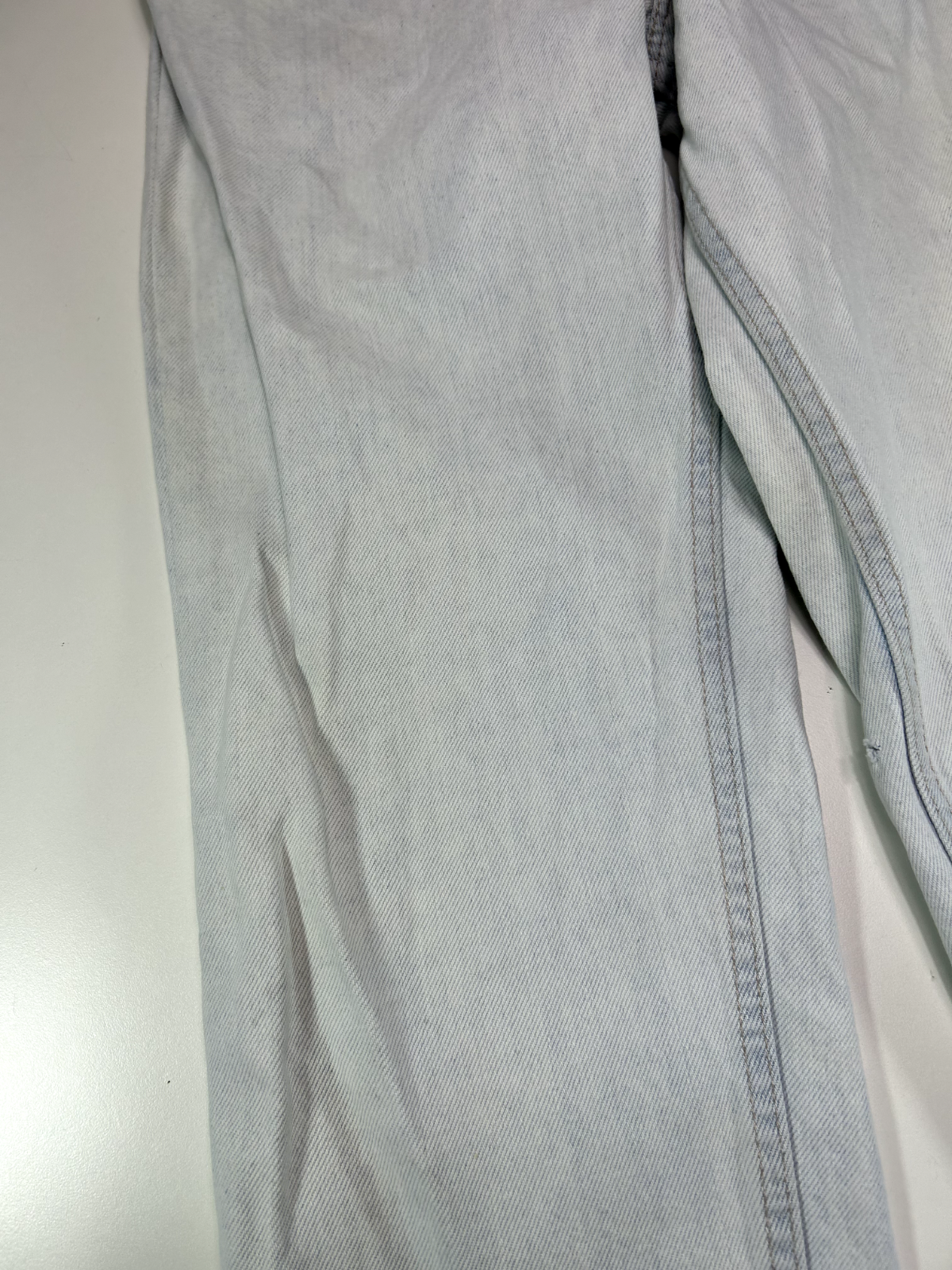 Vintage 80s Levis 550 Orange Tab Light Wash Denim Pants Size 33W