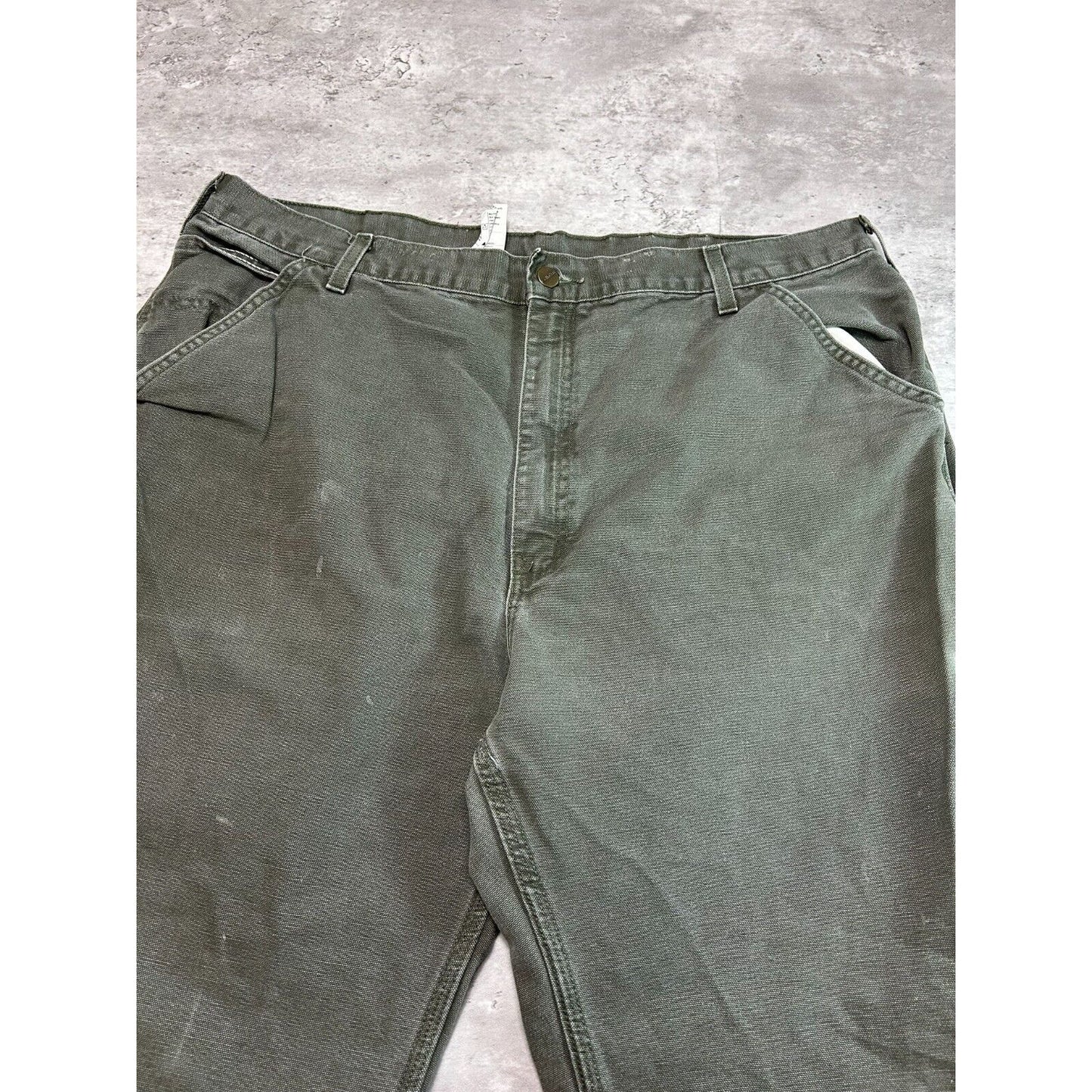 Vintage Carhartt Canvas Workwear Carpenter Pants Size 41 B11MOS