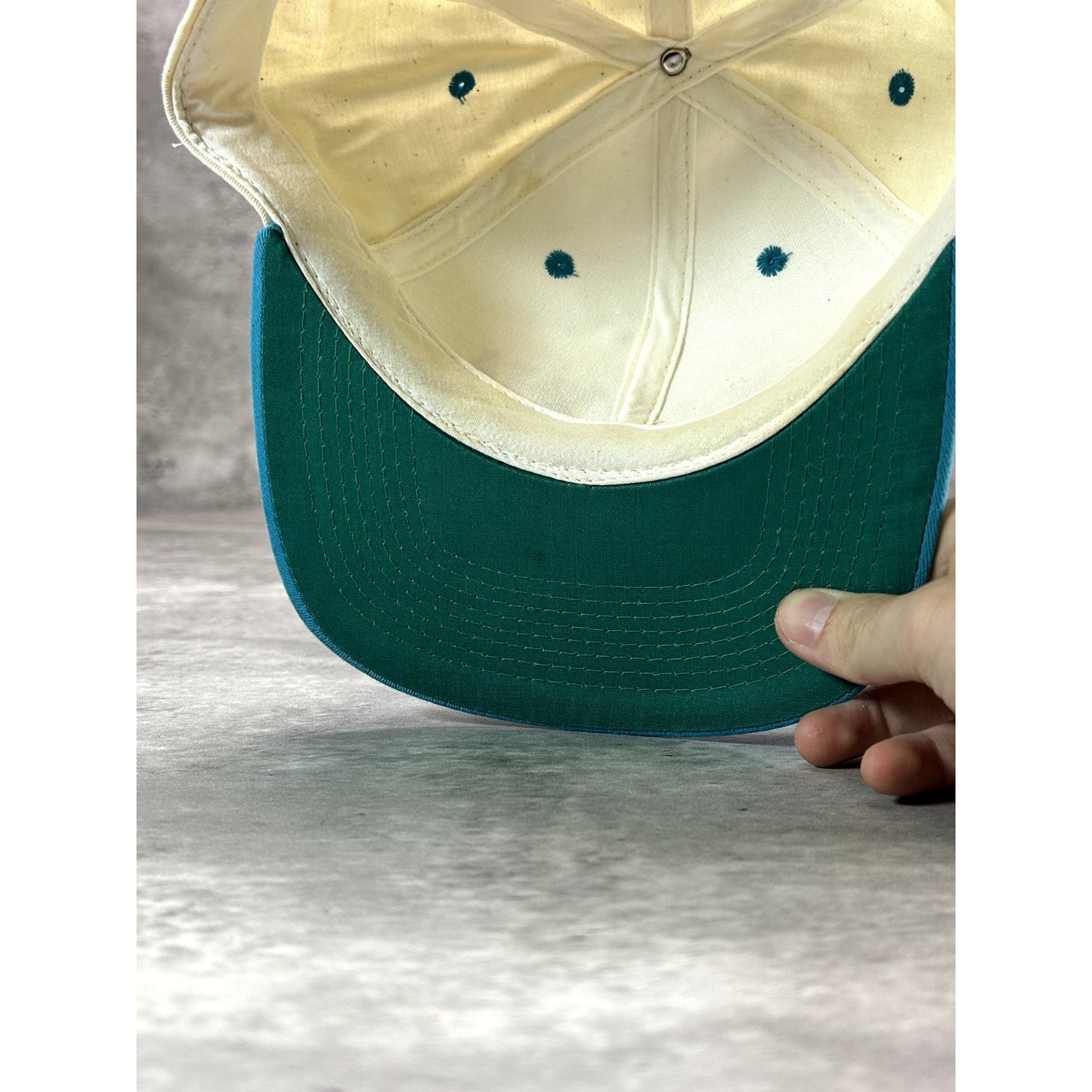 Vintage 90s Arizona Embroidered Spellout Destination Snapback Hat OSFA