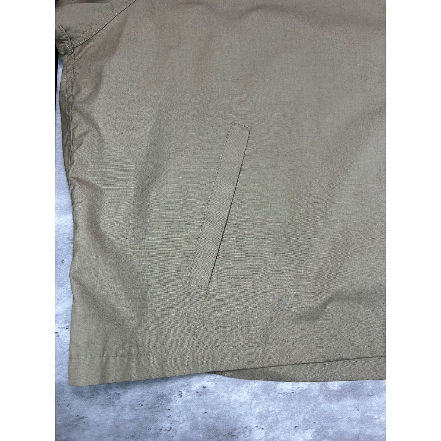 Vintage 1970s English Squire Harrington Ricky Jacket Size 58 XXL Beige