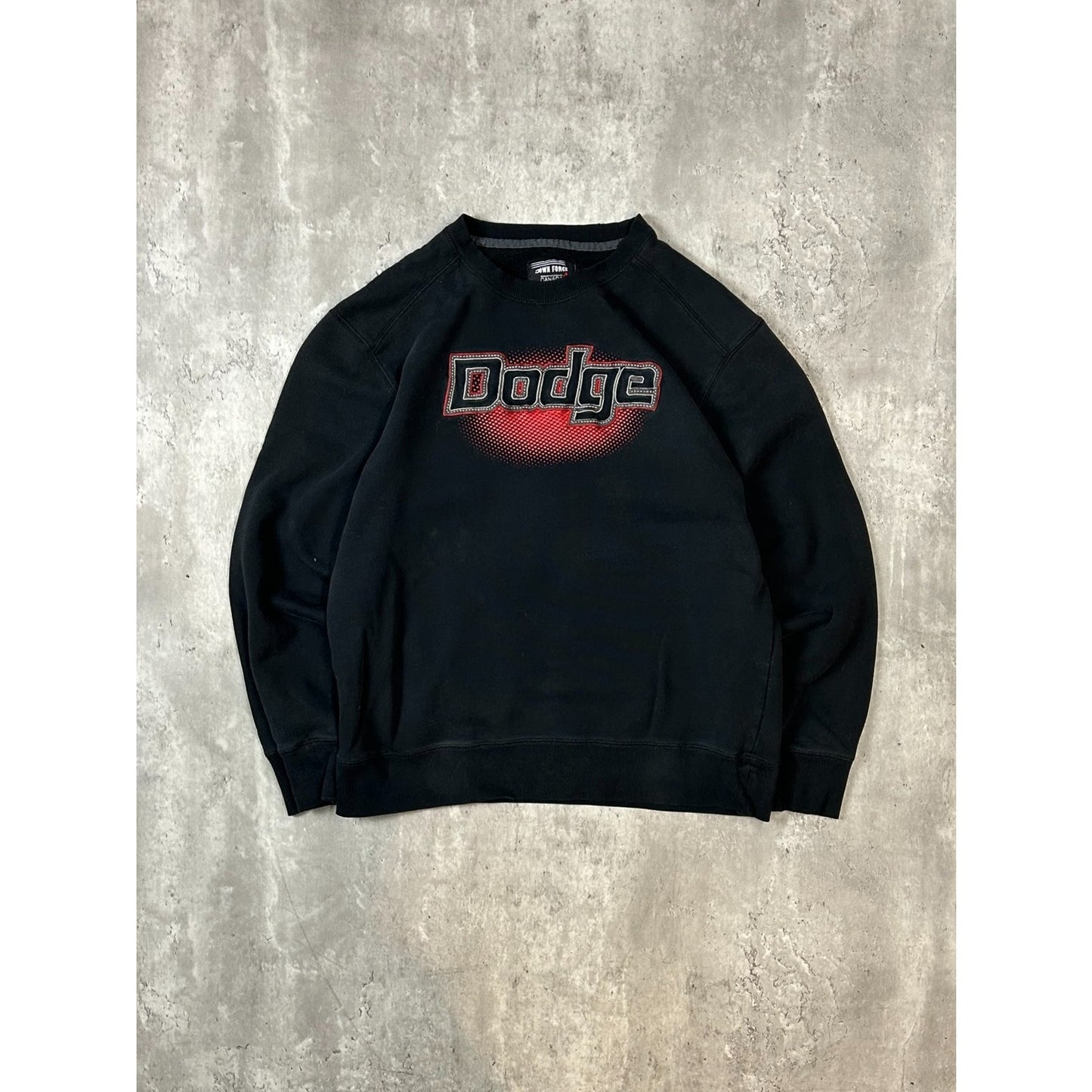 Vintage Dodge Ram Embroidered Spellout Pullover Crewneck Sweatshirt Size Medium