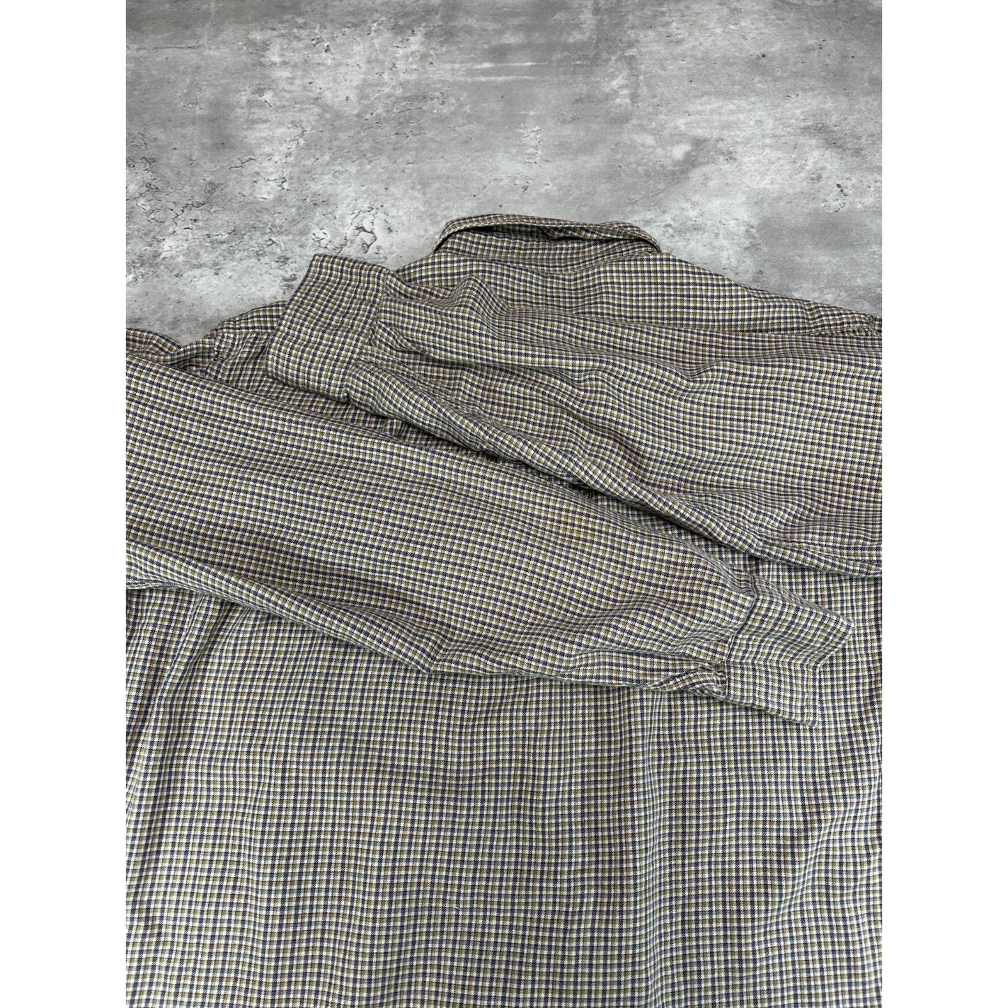 Vintage Polo Ralph Lauren Plaid Print Long Sleeve Button Up Shirt Size XL