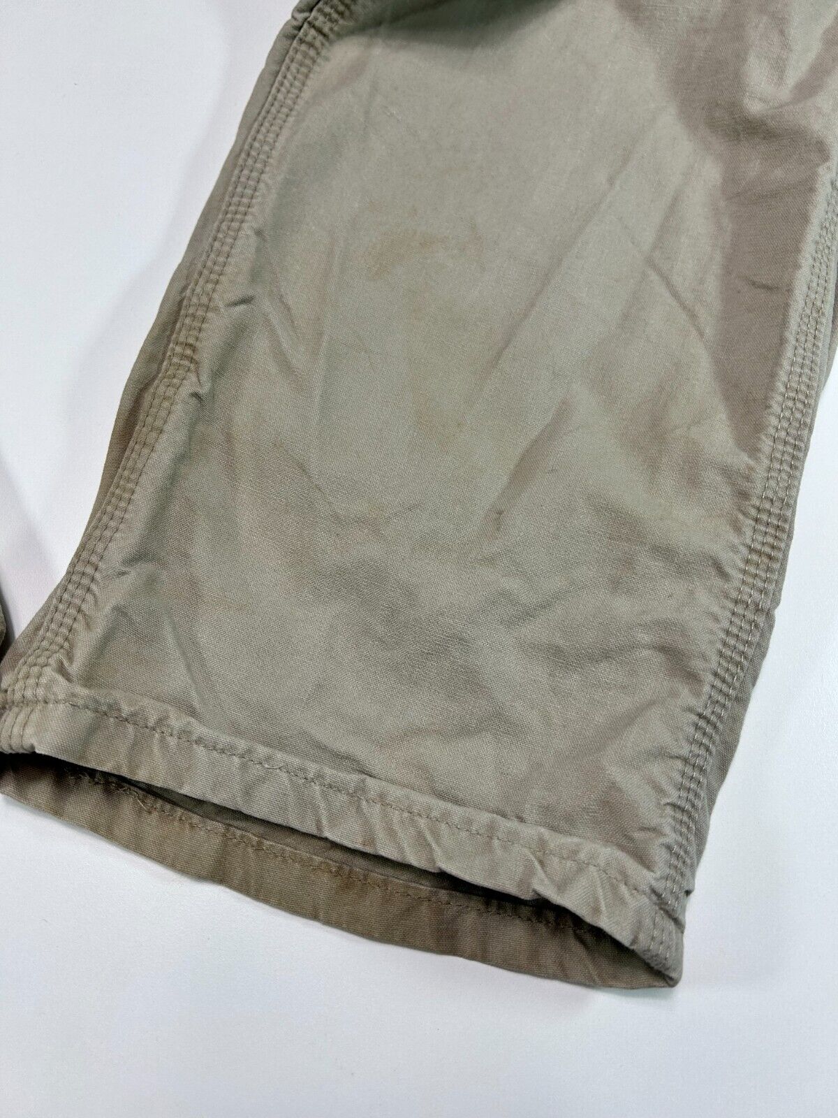 Vintage Carhartt Canvas Workwear Carpenter Pants Size 31W Tan