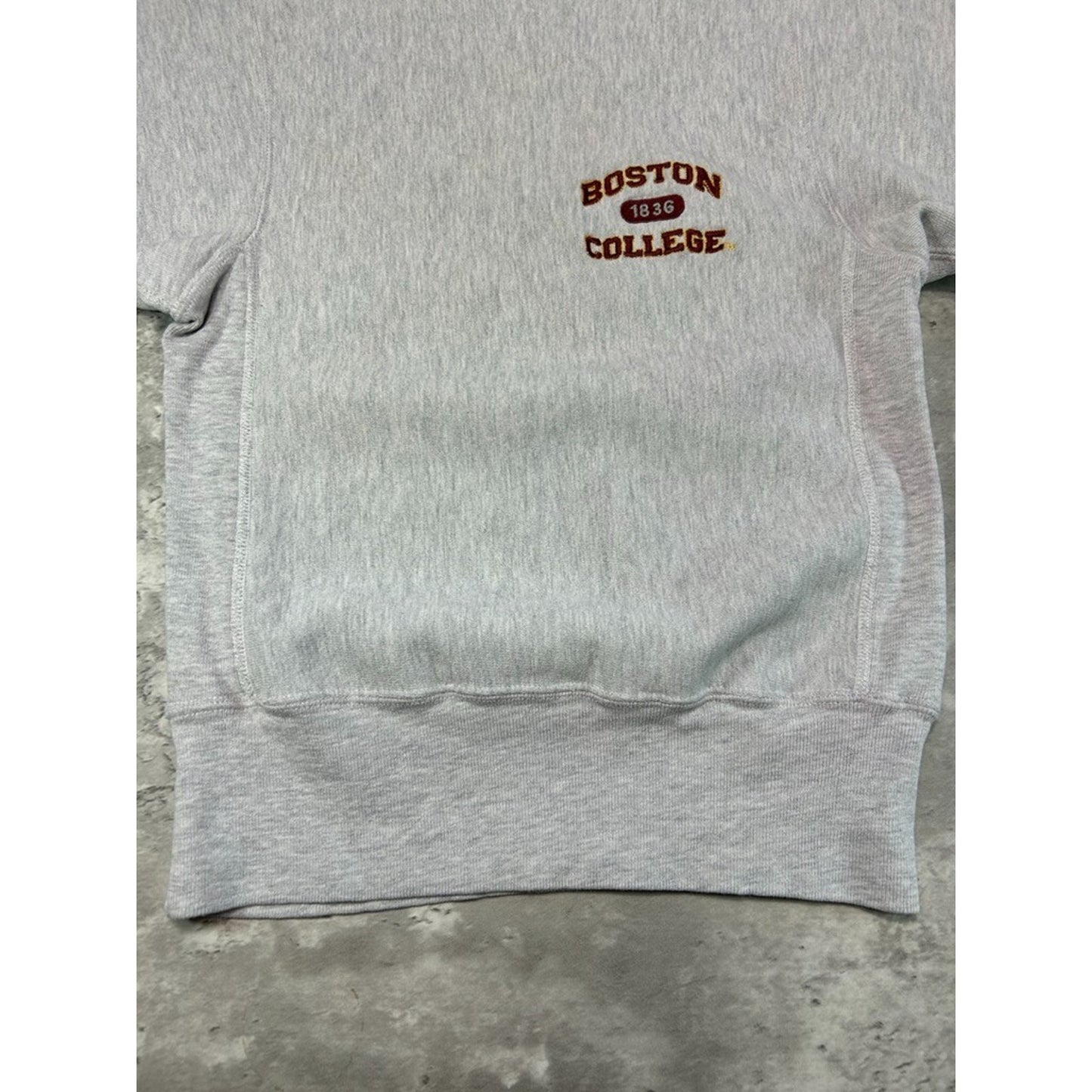 Vintage 90s Boston College NCAA Champion Reverse Weave Sweatshirt Size Small