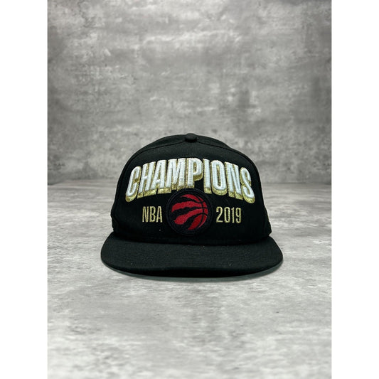 Toronto Raptors NBA Embroidered Spellout World Champs Snapback Hat OSFA