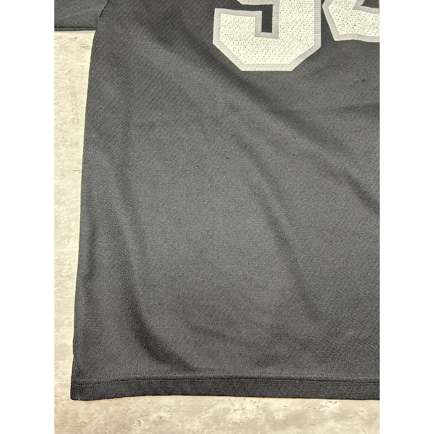Vintage 90s Molson Ice #94 Beer Promo Spellout Hockey Jersey Size XL Black