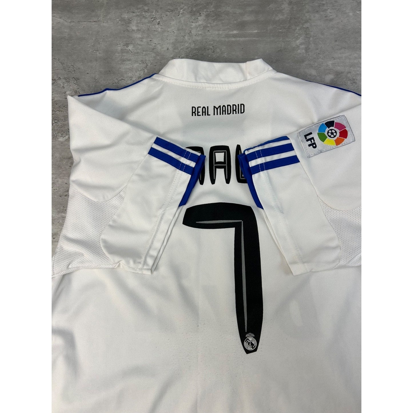 Vintage Cristiano Ronaldo #7 Real Madrid FC Adidas Soccer Jersey Size Large