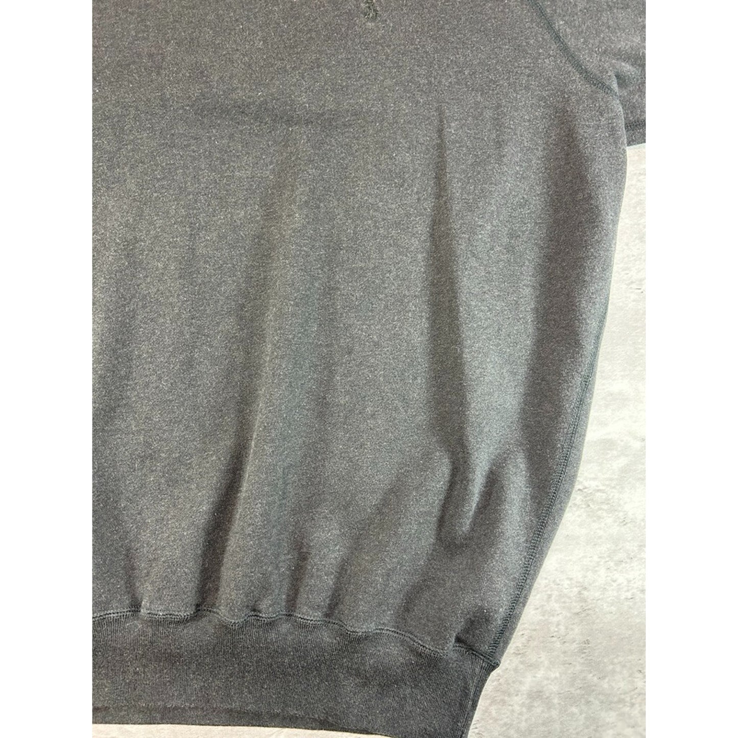 Vintage 90s Polo Ralph Lauren Tonal Embroidered Pony Sweatshirt Size Large