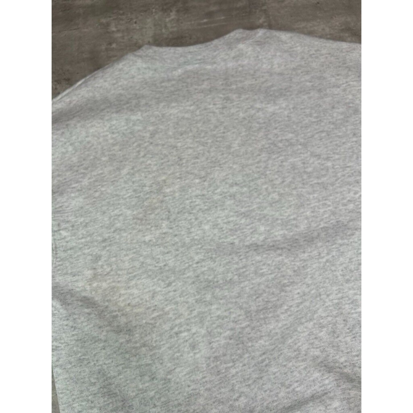 Vintage 90s Guess Embroidered Spell Out Pullover Sweatshirt Size Large Gray