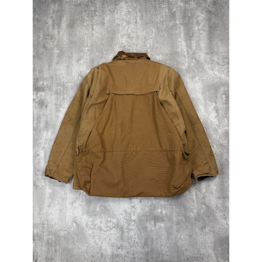 Vintage 90s Carhartt Insulated Canvas Workwear Arctic Hunting Jacket Size XL