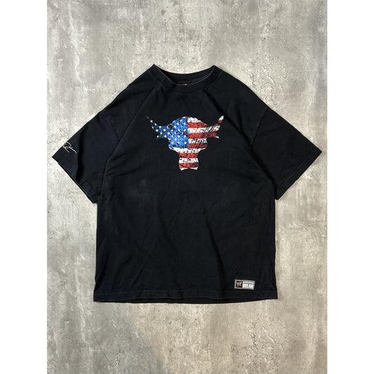 WWE The Rock Team Bring IT Wrestling Graphic T-Shirt Size XL Black