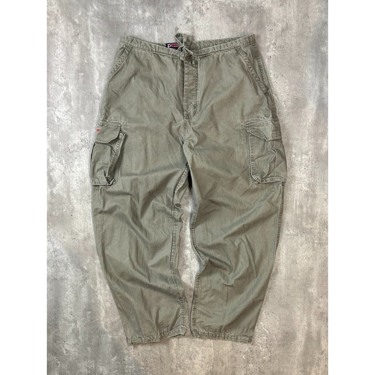 Vintage Y2K Ecko Unltd Baggy Fit Utility Cargo Pants Size Large