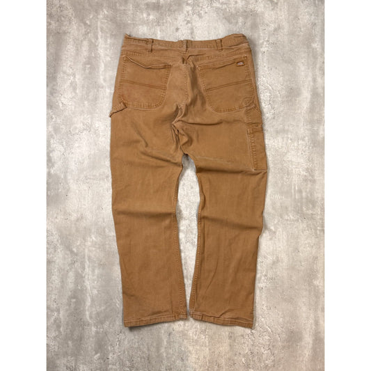 Vintage Dickies Canvas Workwear Carpenter Pants Size 37 Beige