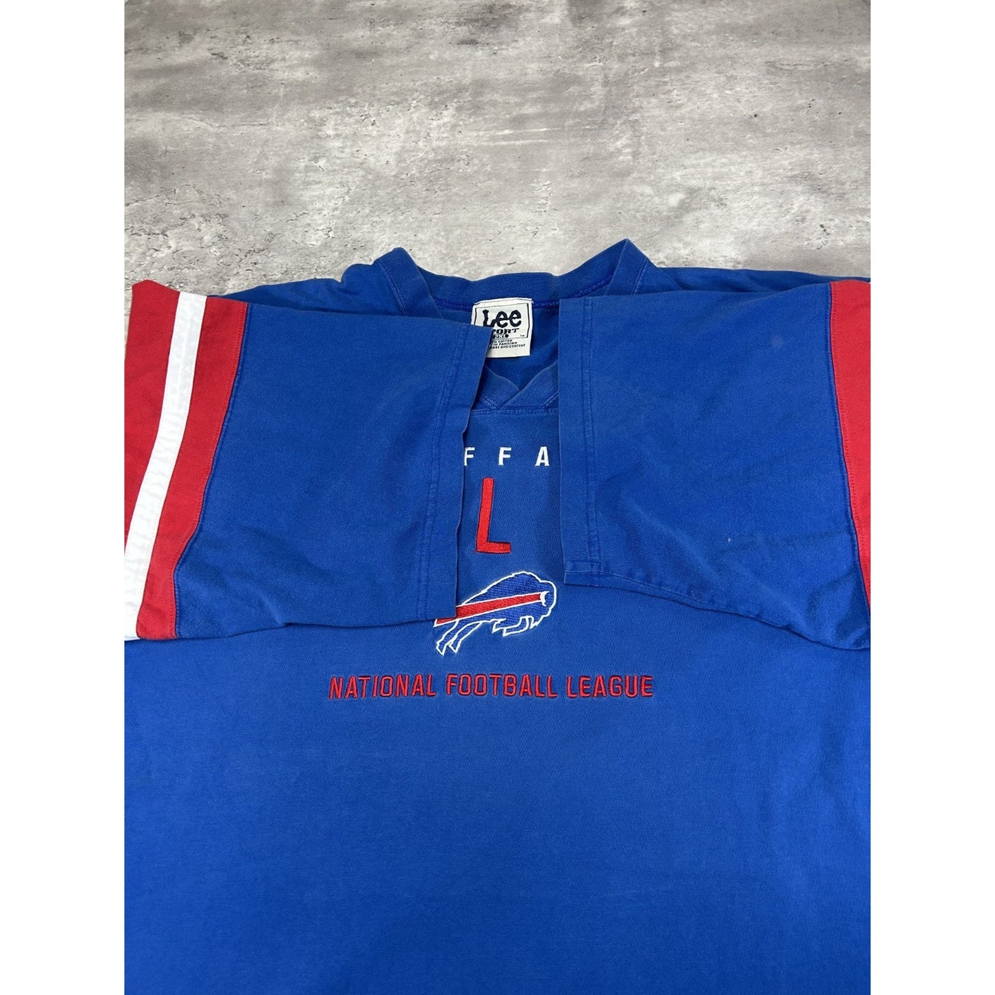 Vintage Buffalo Bills NFL Embroidered T-shirt Jersey Size 2XL